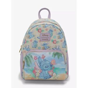 Loungefly Disney Stitch &‎ Ducks Beach Mini Backpack
